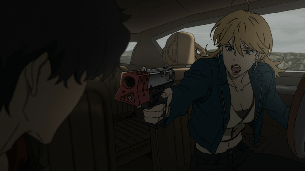 『LAZARUS ラザロ』アニメ第2話ネタバレ感想 アクセルの刑期を聞いて連続殺人鬼だと思って銃を向けるクリスティン